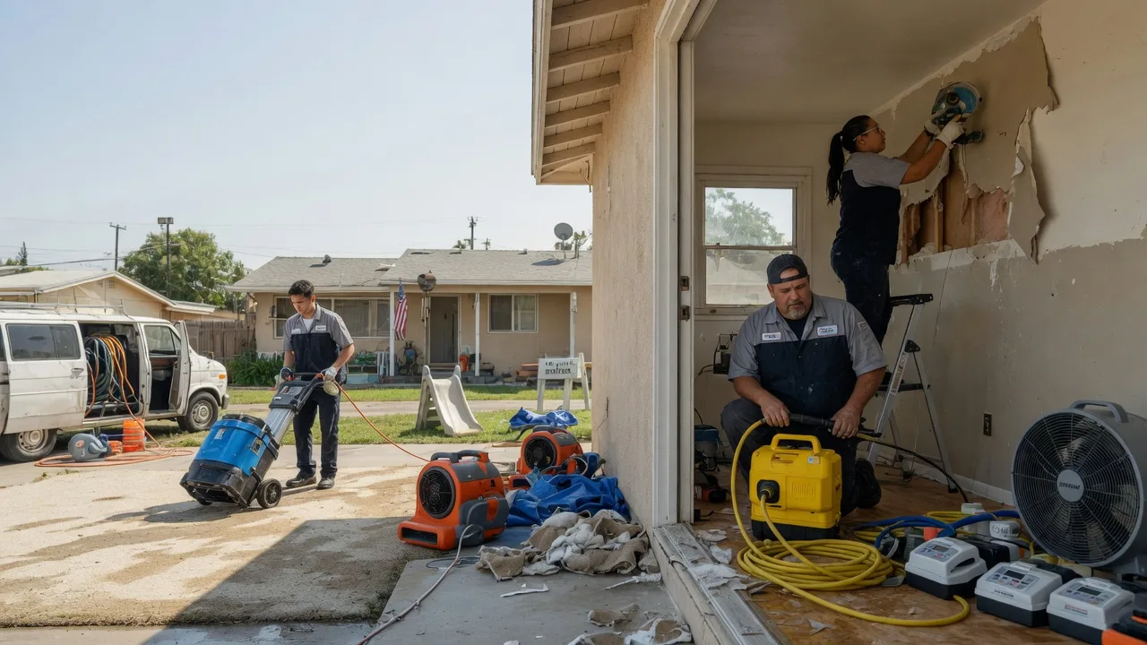 Water Damage Restoration in Sequoia National Park, CA near me